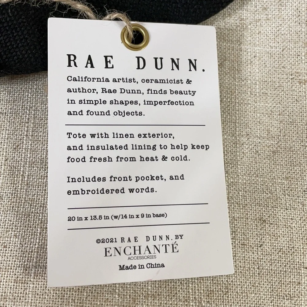 NEW Rae Dunn FRIENDS Insulated Tote